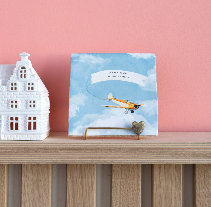 Foto Een tegeltje met een persoonlijke noot FotoEen tegeltje met een persoonlijke noot